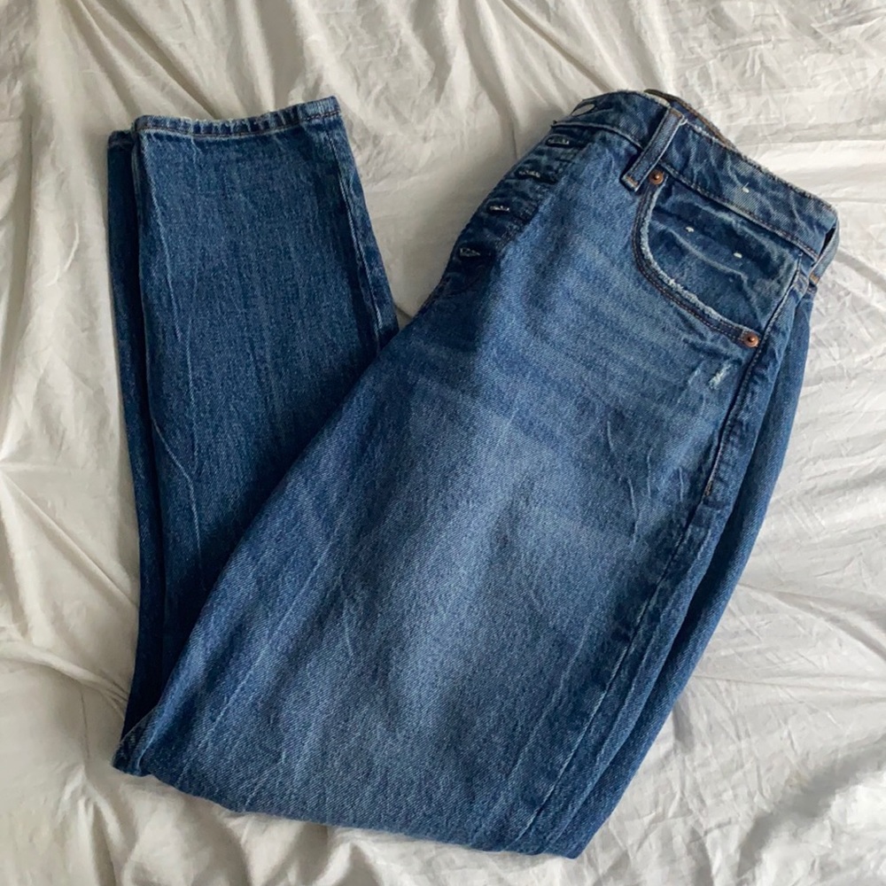 Abercrombie Curve Love High Rise Skinny Jeans